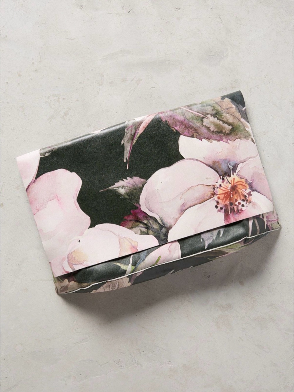 *New* Anthropologie Flora Foldover Clutch